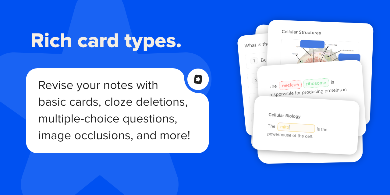 LearnKit Banner Two - Rich Flashcard Types