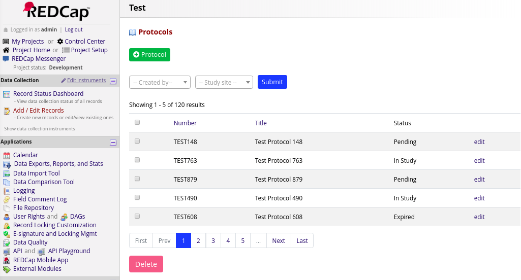 Entity DB manager