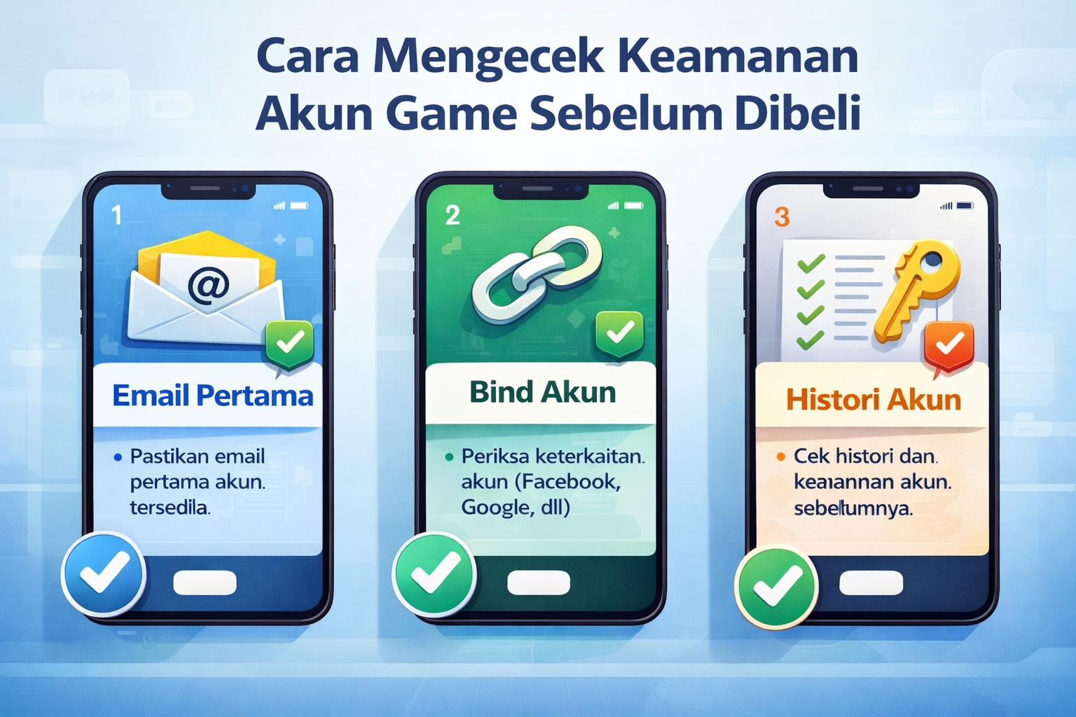 Cara Mengecek Keamanan Akun Game Sebelum Dibeli
