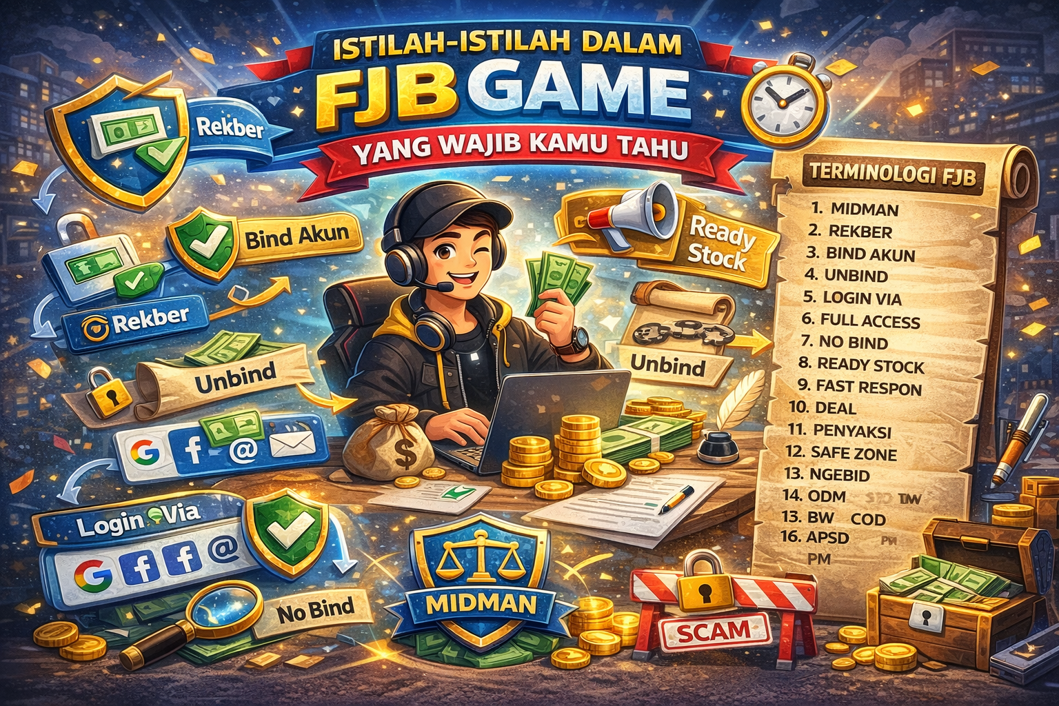 Istilah dalam FJB Game