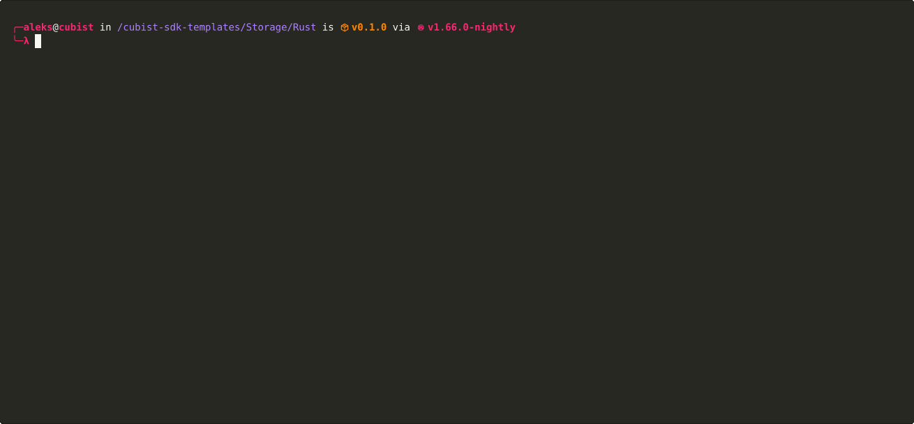 example Cubist CLI usage