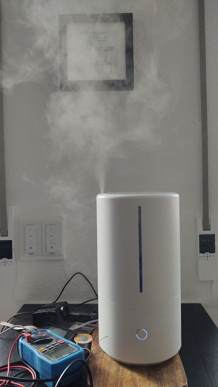 humidifier with local cloud
