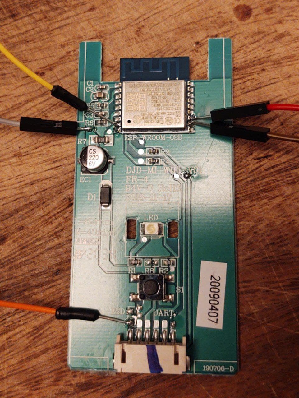 wifi module with dupont cables