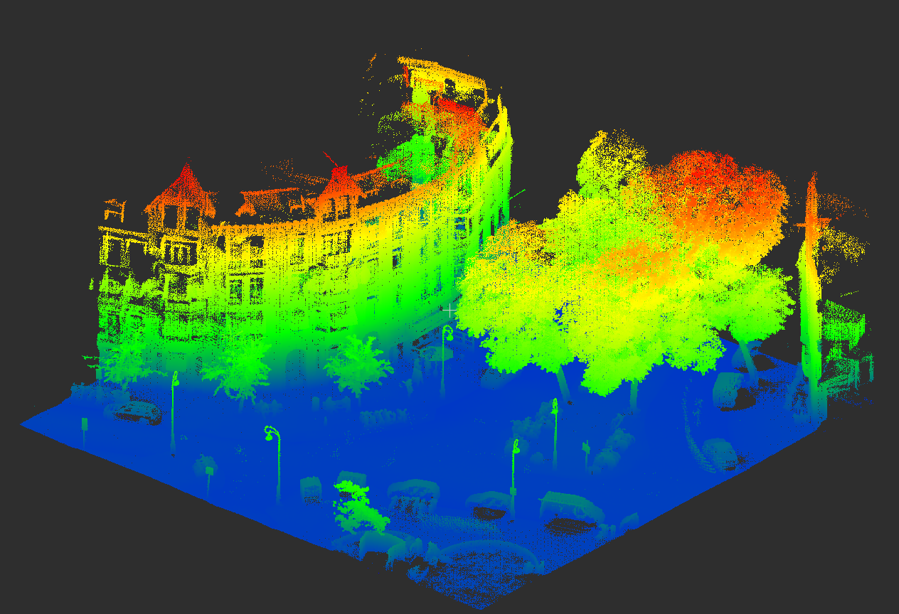 Original Point Cloud with RGB