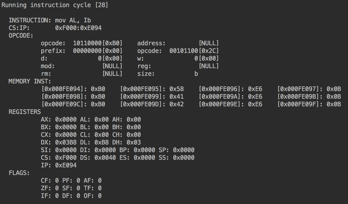 js86emu debug