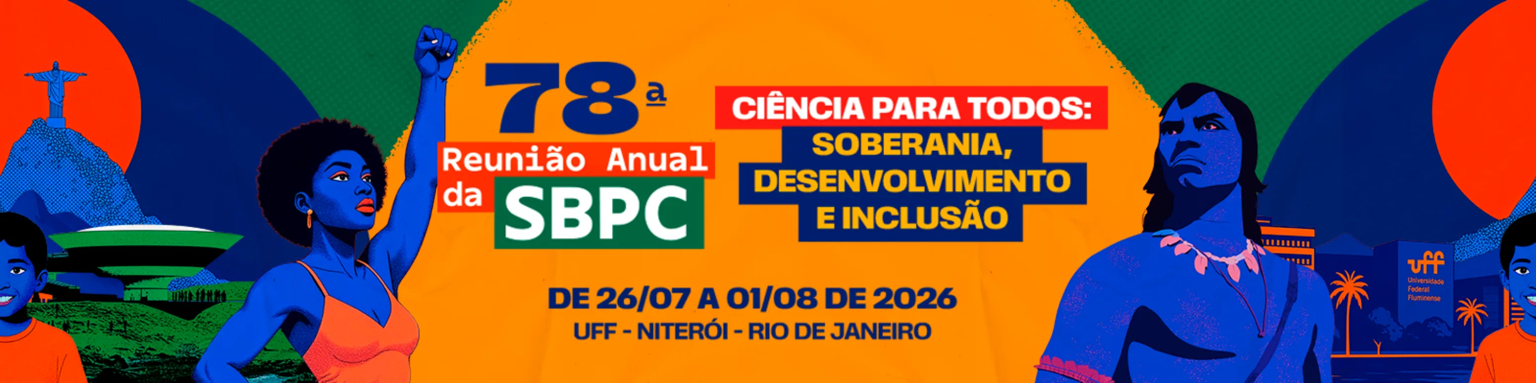 Evento na UFF – 78ª Reunião Anual da Sociedade Brasileira para o Progresso da Ciência