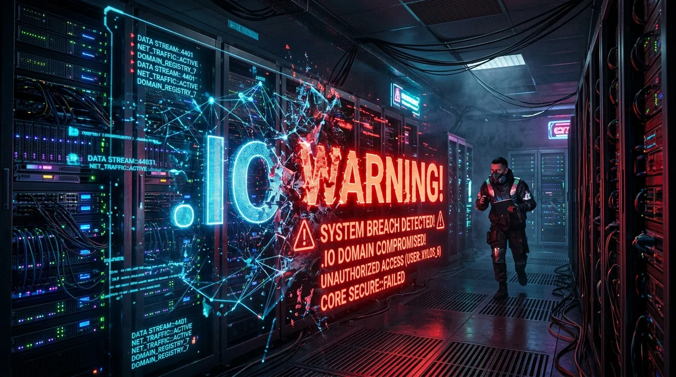 O Fim do Domínio .IO? O Que a Geopolítica Ensina Sobre o Valor dos Seus Ativos Digitais