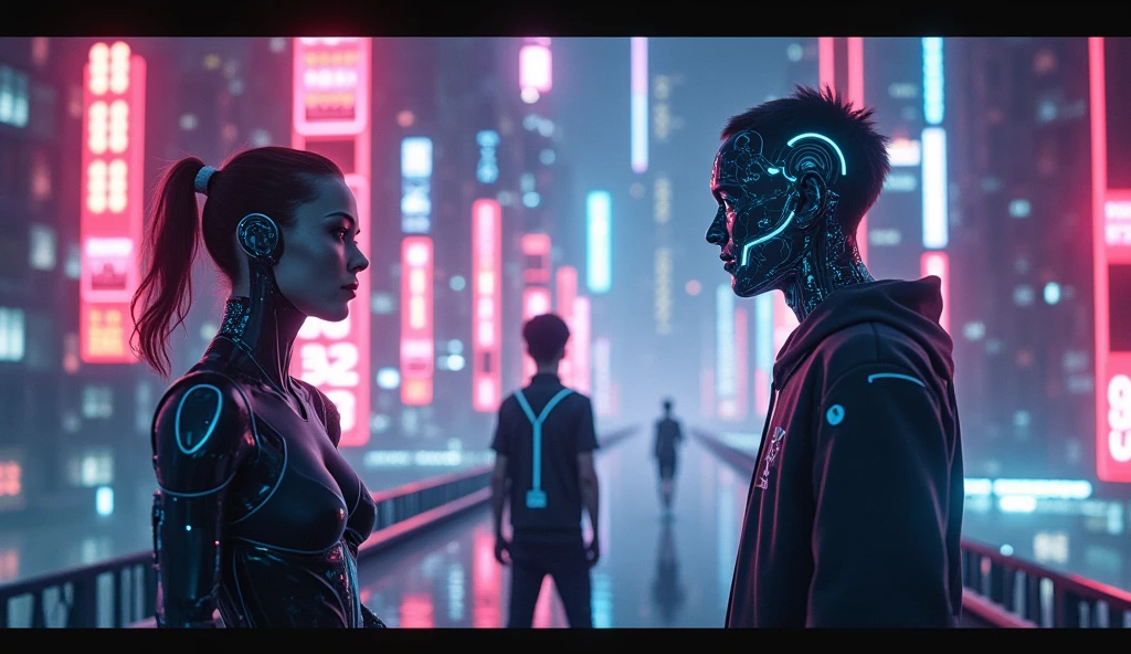 ai video editing professional workspace