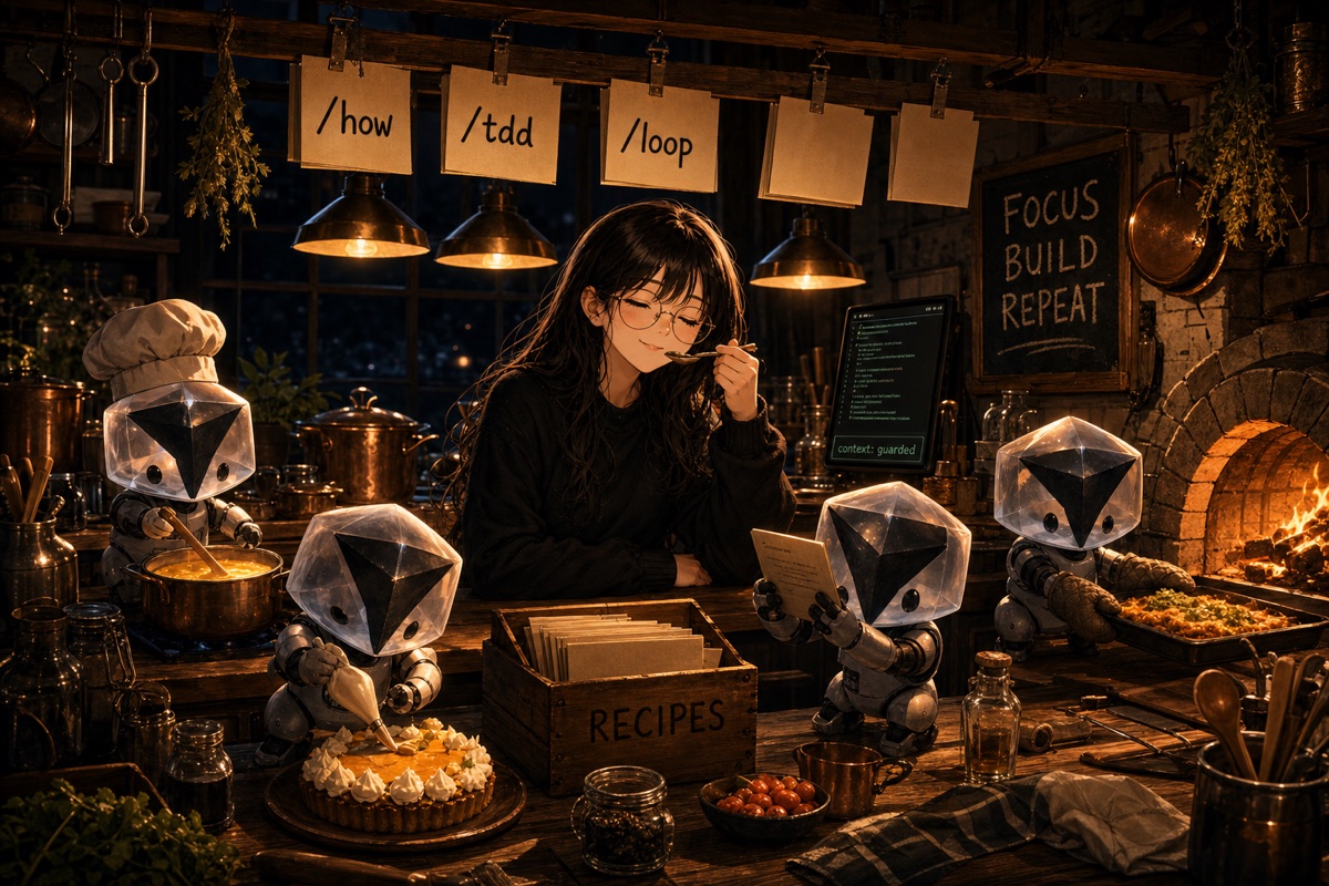 pstack recipes 工作流