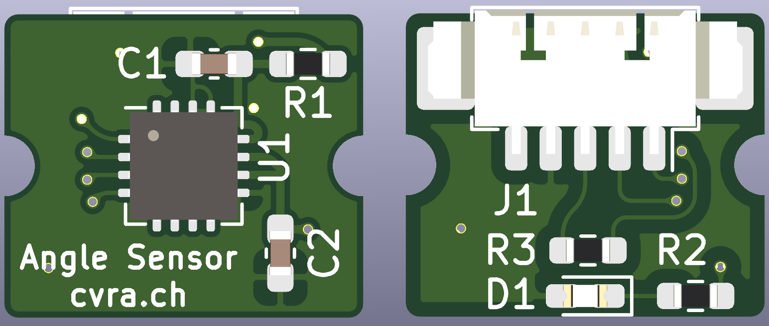 3D rendering of the board