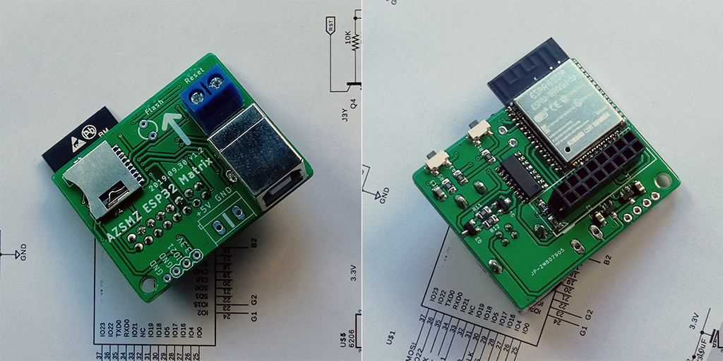 AZSMZ ESP32 Matrix