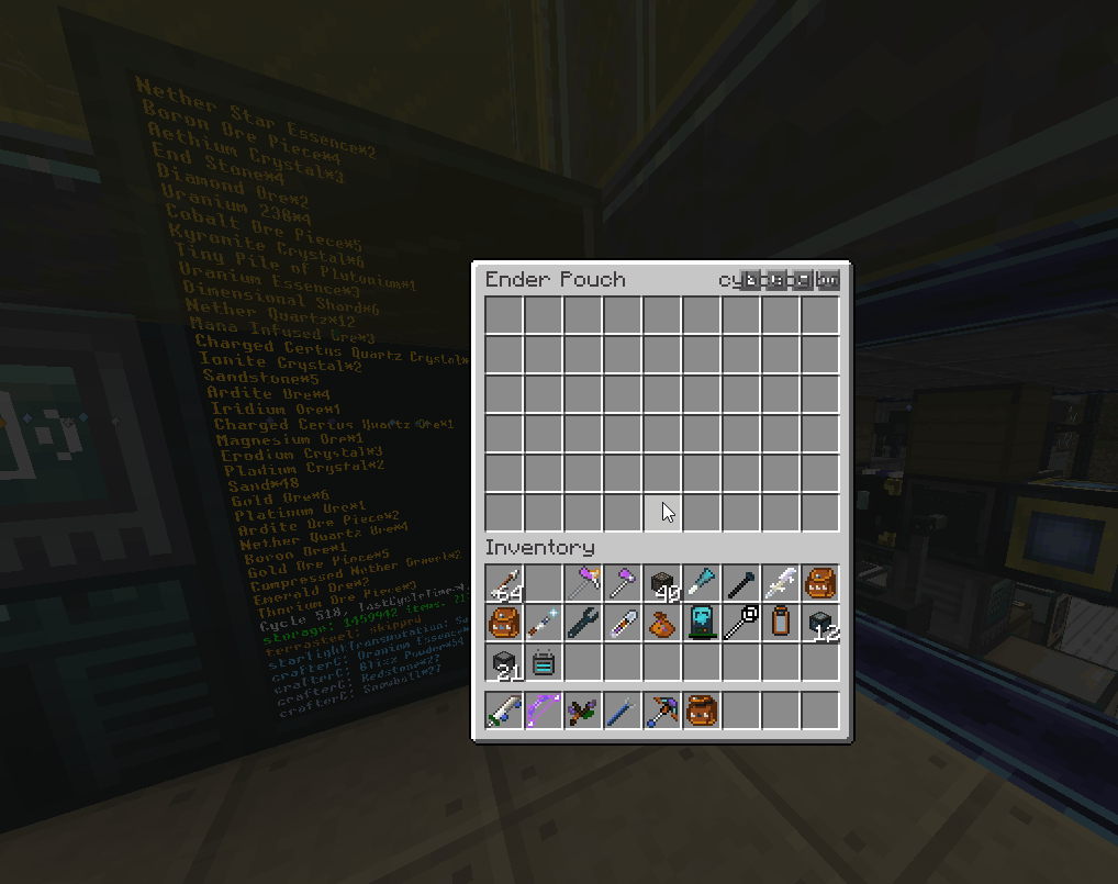 Viewing inside the bus inventory