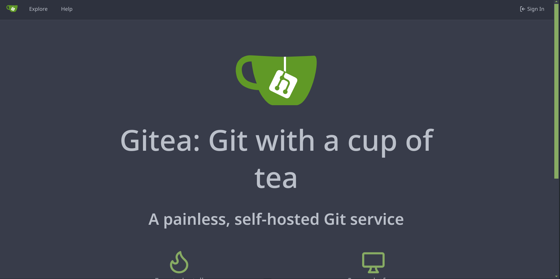 new website at gitea.searcher.htb