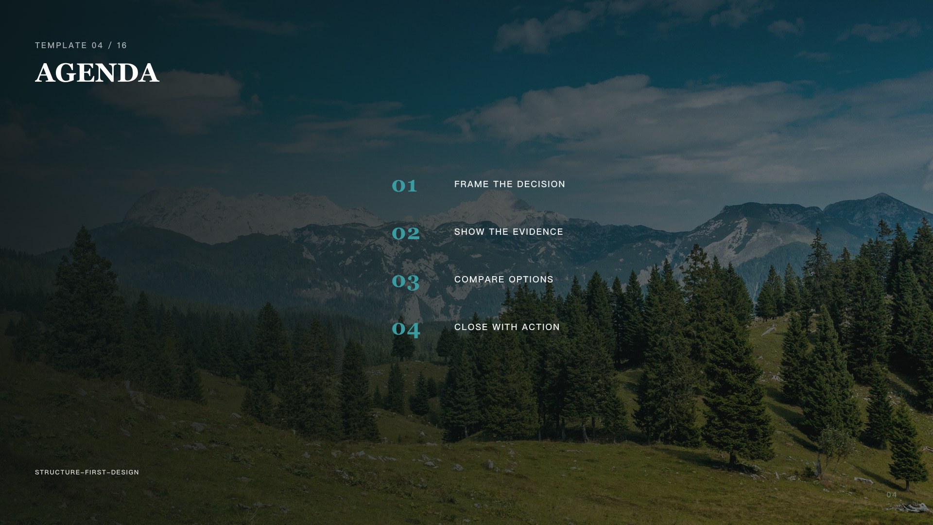 Summit design agenda preview