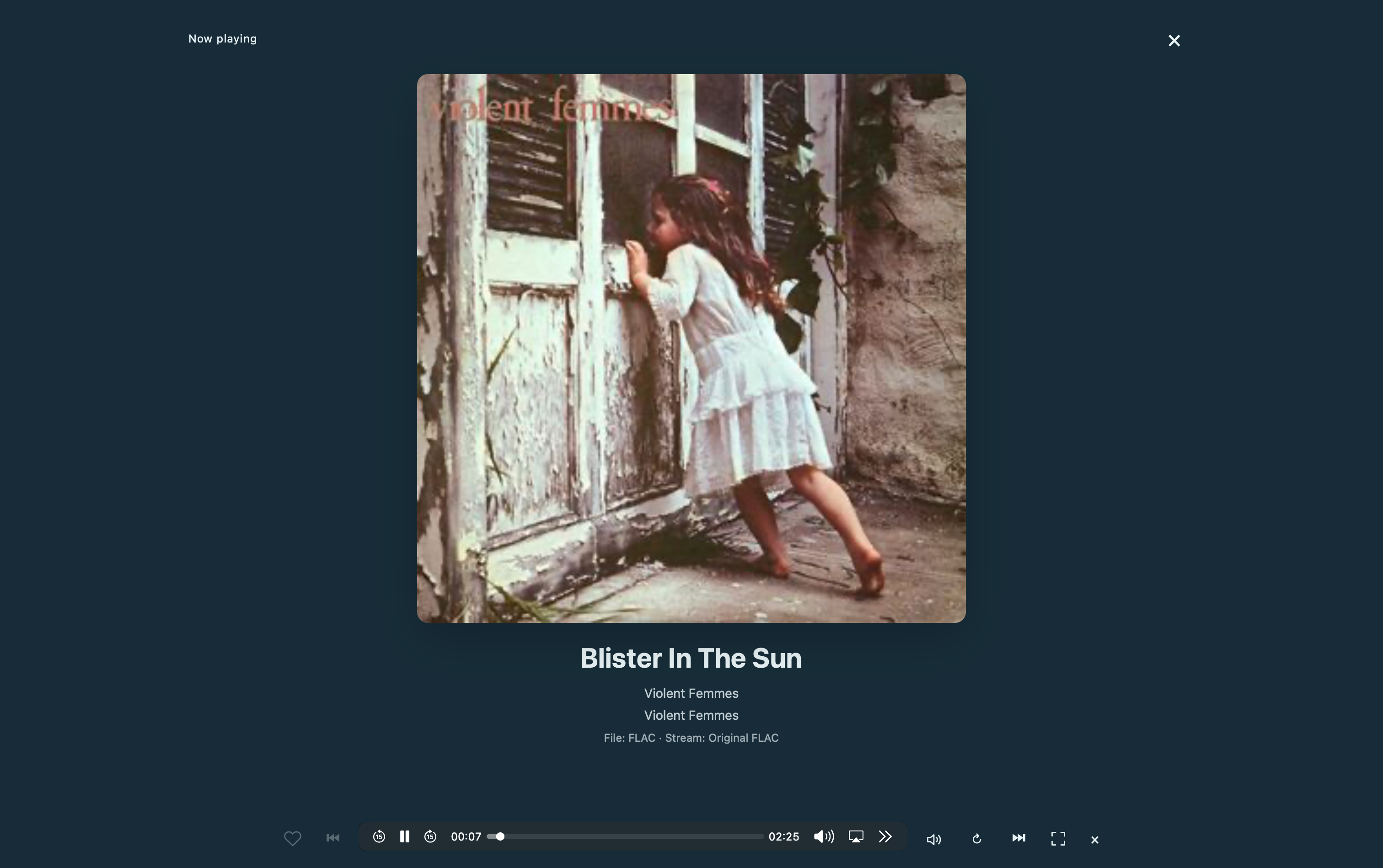 Fullscreen Now playing for Blister In The Sun by Violent Femmes