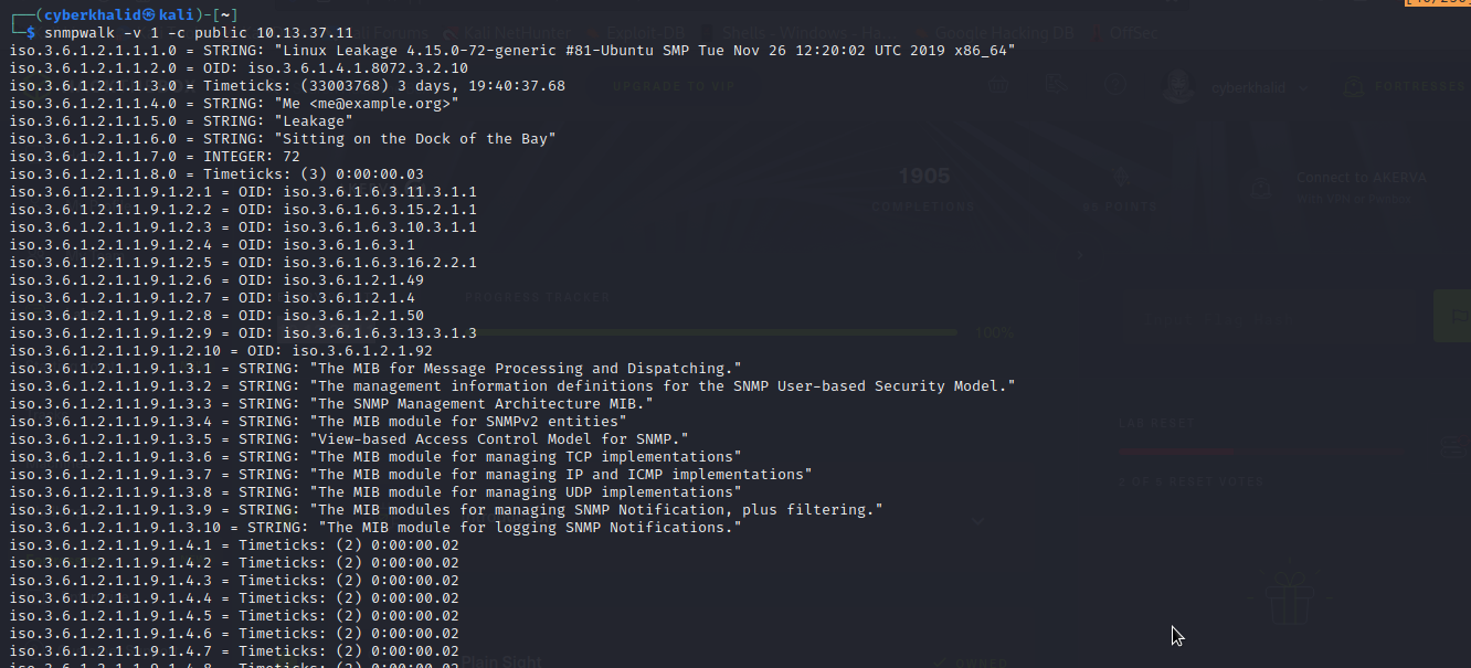 SNMPv1,SNMPv2,SNMPv2c Pentesting | cyberkhalid