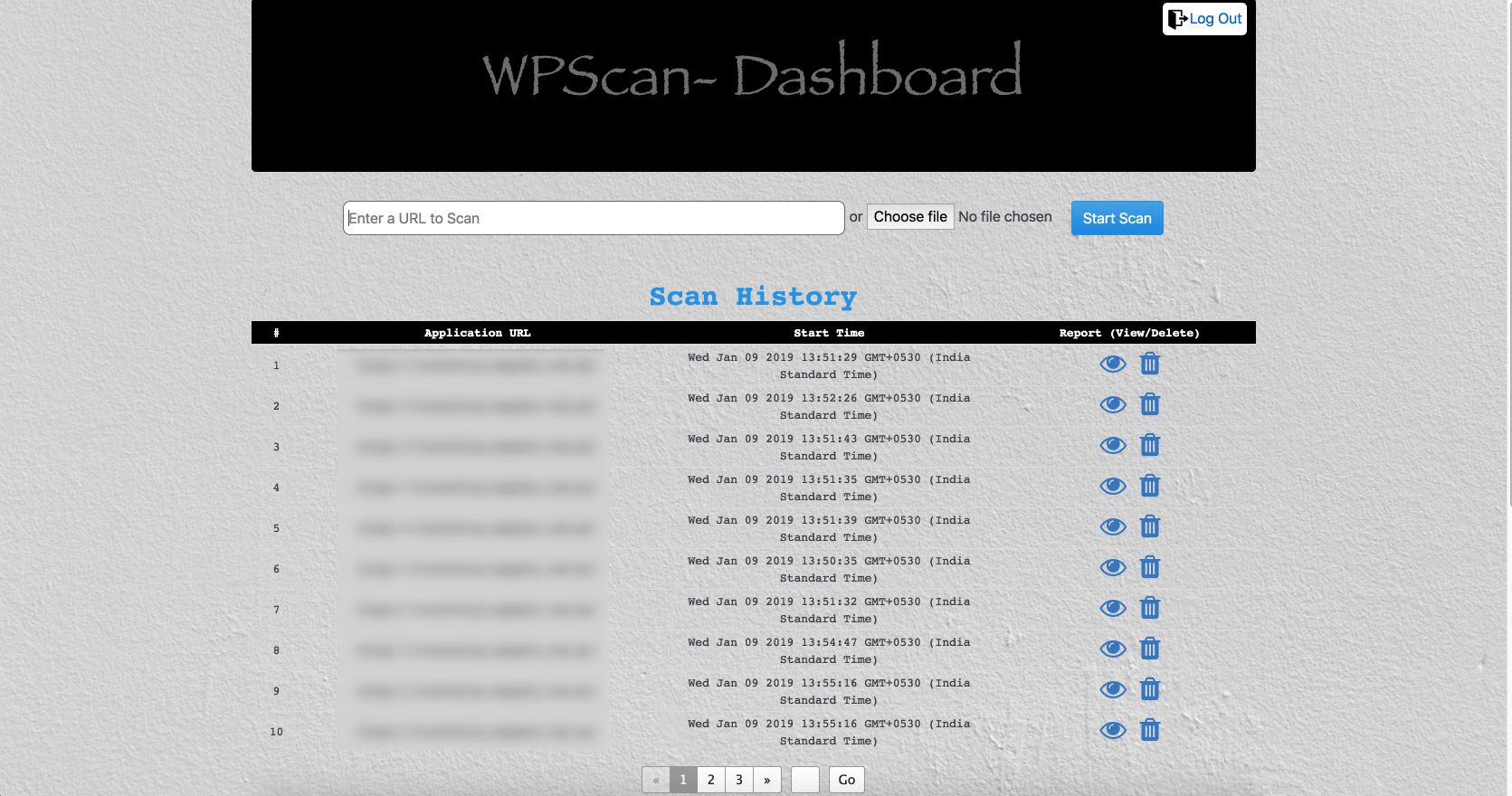 Dashboard: On-demand Scan Dashboard: On-demand Scan