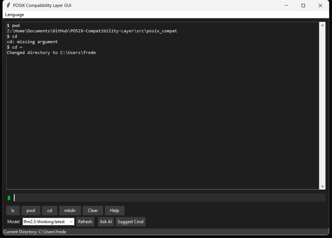 Change Directory