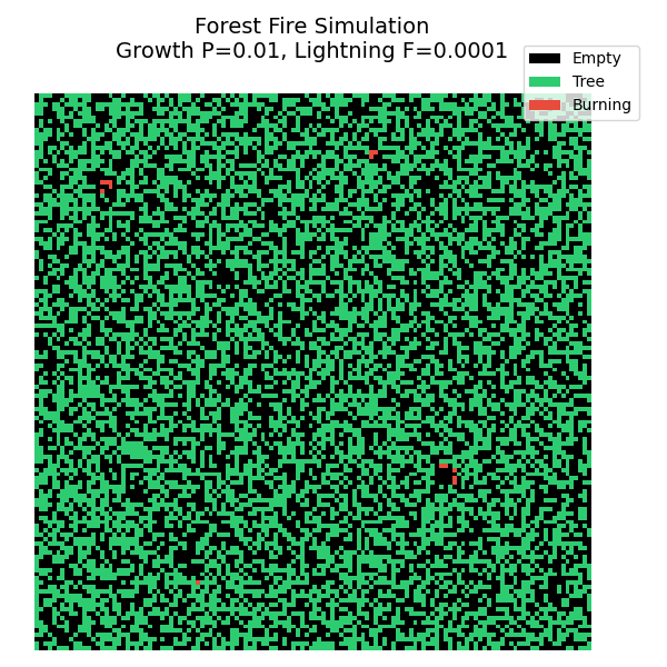 Forest Fire Simulation