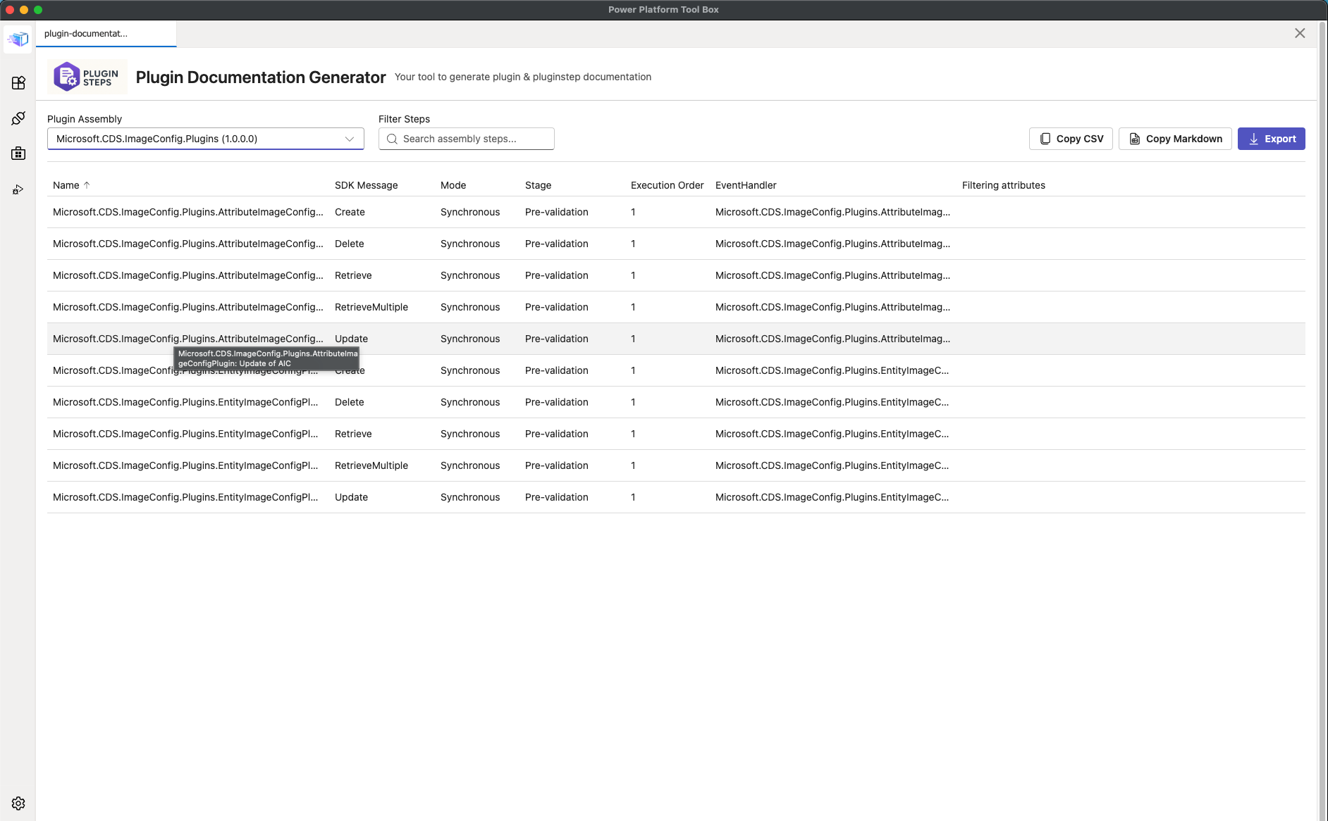 Plugin Documentation Generator - Light Theme