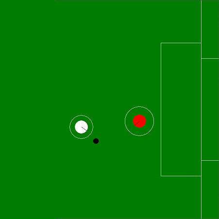 Robot Soccer Goal domain