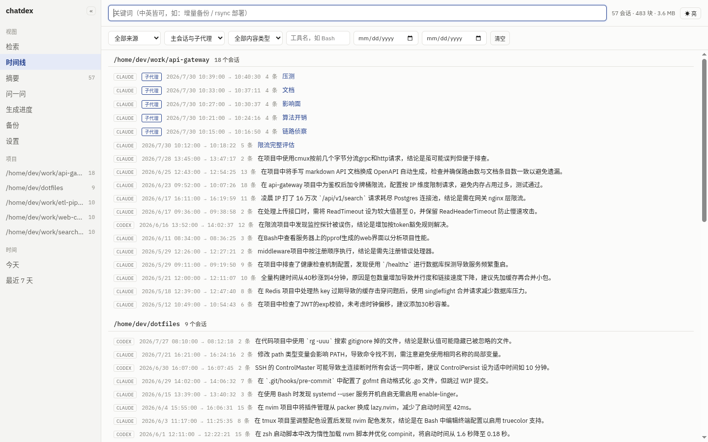 时间线