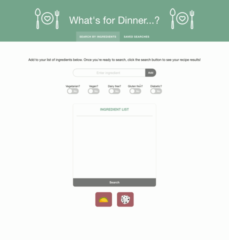 What's for Dinner? Demo