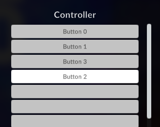 Controls bound under the "Controller" column