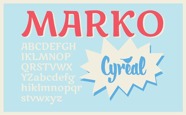 Marko One Font