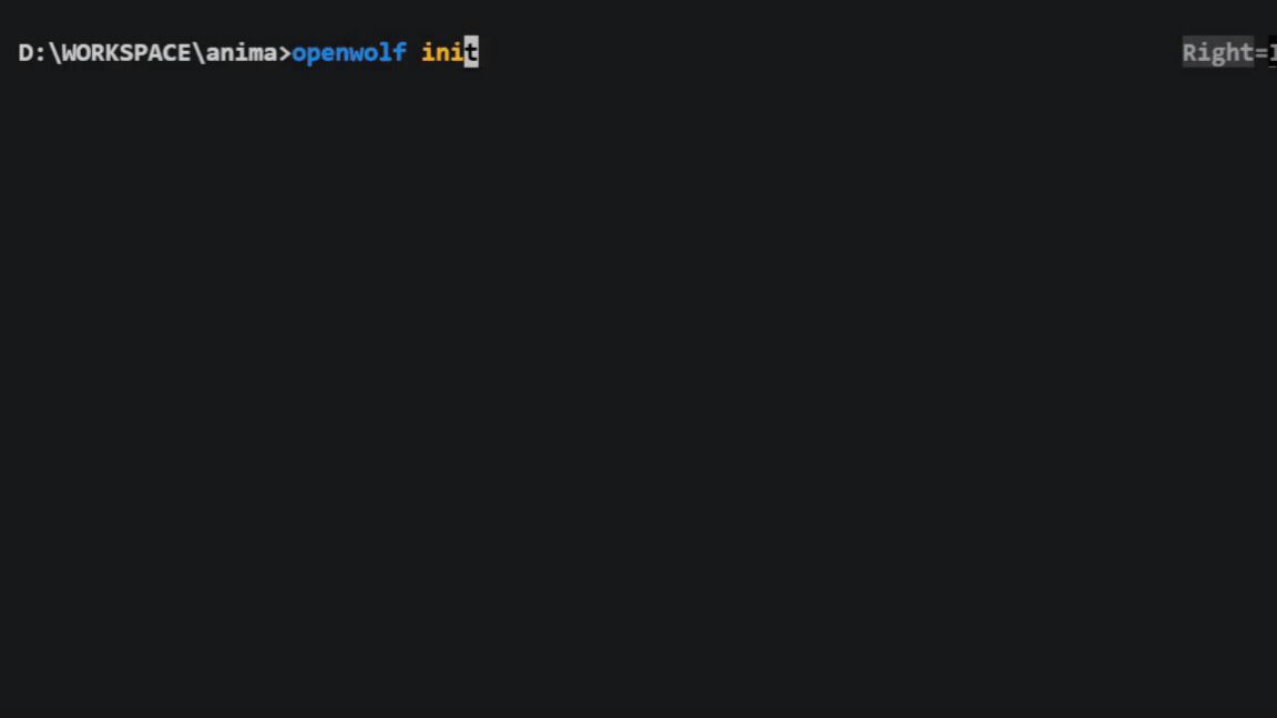 OpenWolf demo
