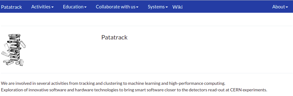 Patatrack Website