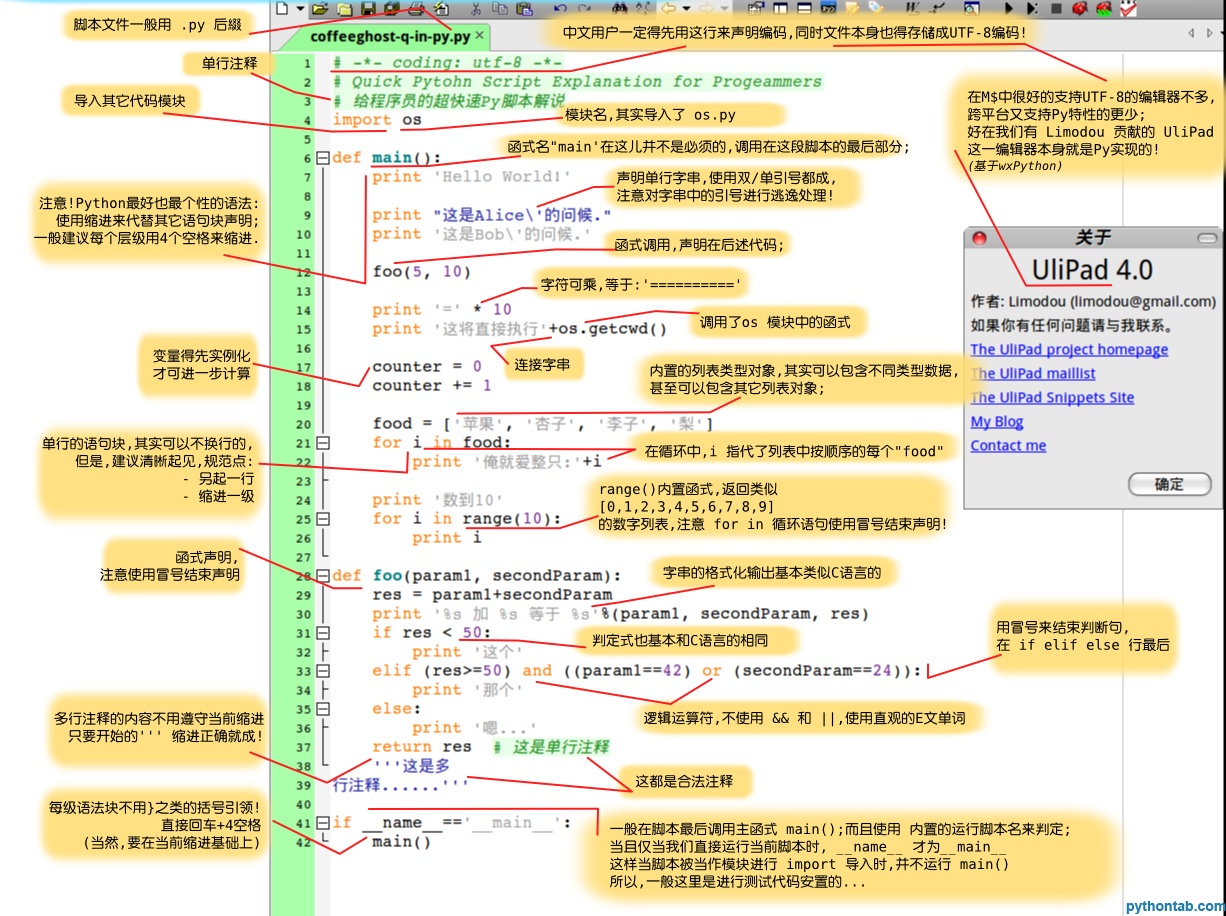 python程序实例