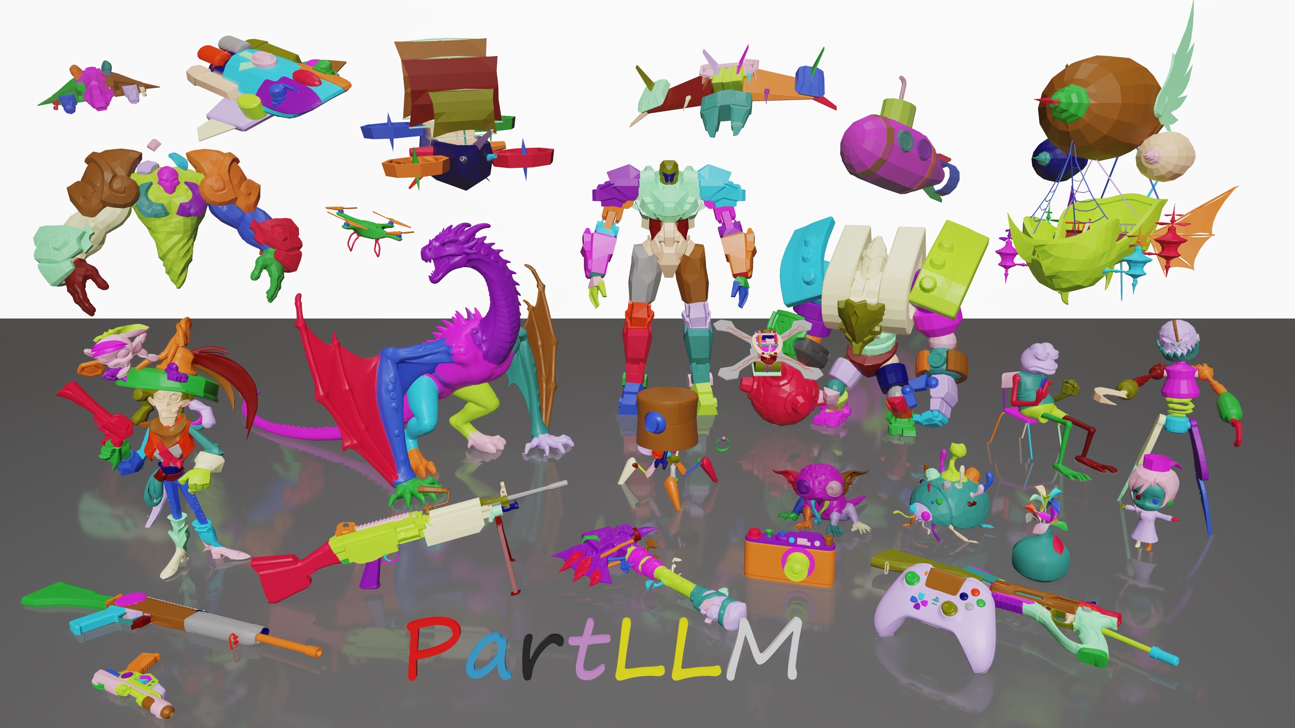 PartLLM teaser