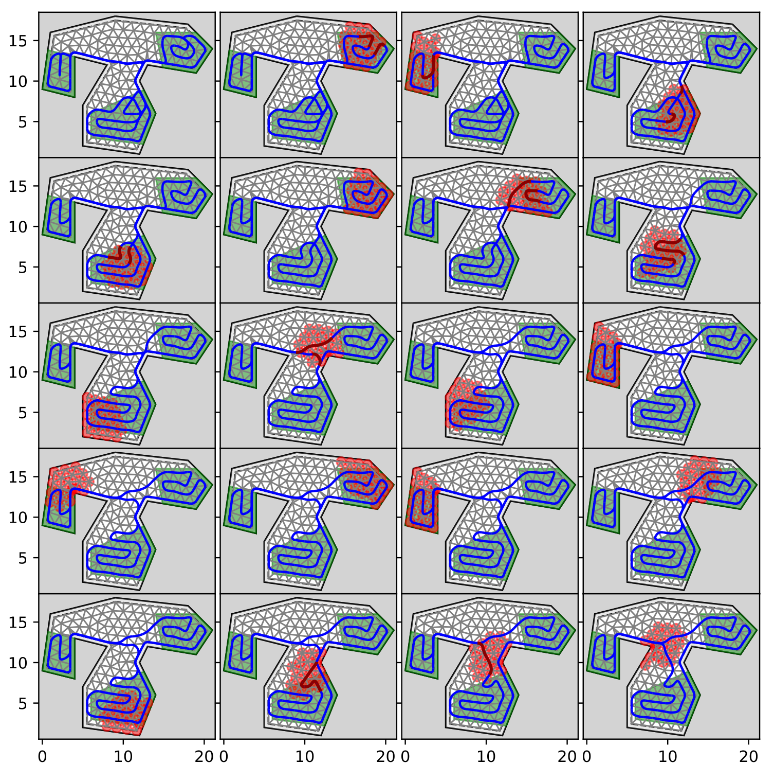 Large Neighborhood Search Geometry Example