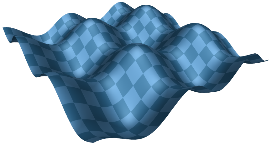 An example rendering of a mesh