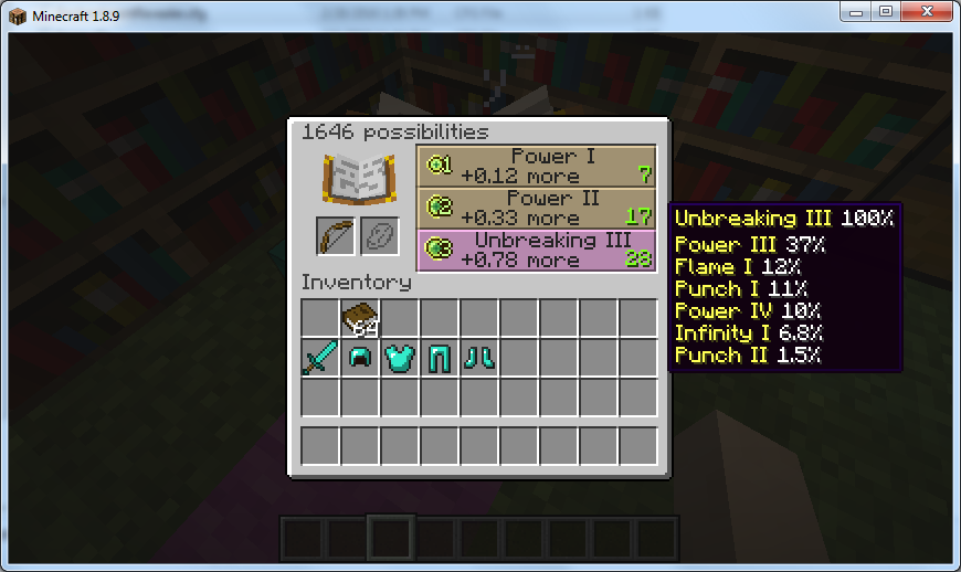 EnchantmentRevealer v1.1 - Reveals all enchantments in the enchantment GUI,  even in vanilla SMP! - Minecraft Mods - Mapping and Modding: Java Edition -  Minecraft Forum - Minecraft Forum