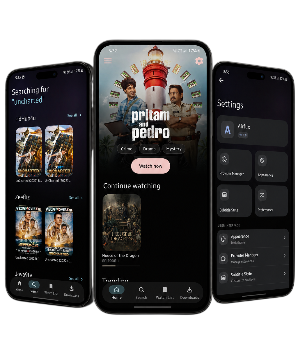 AirFlix App Preview