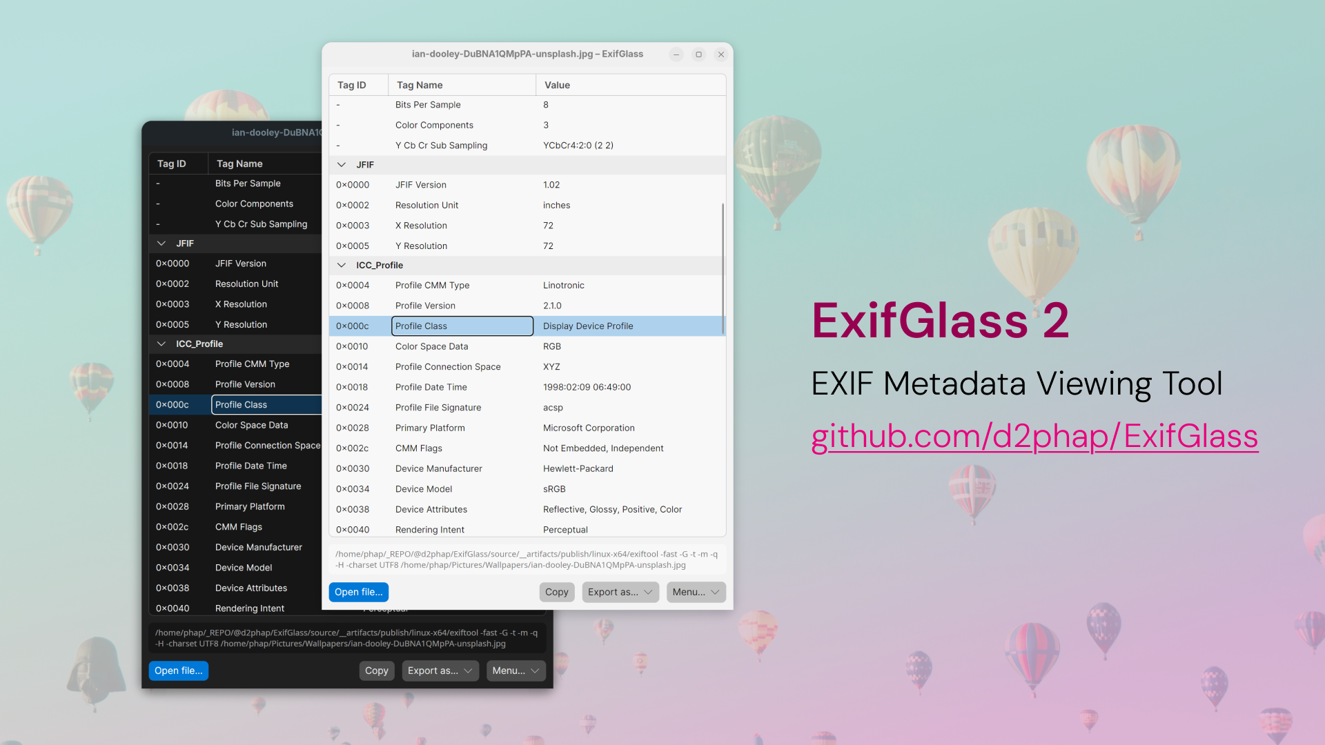 ExifGlass 2