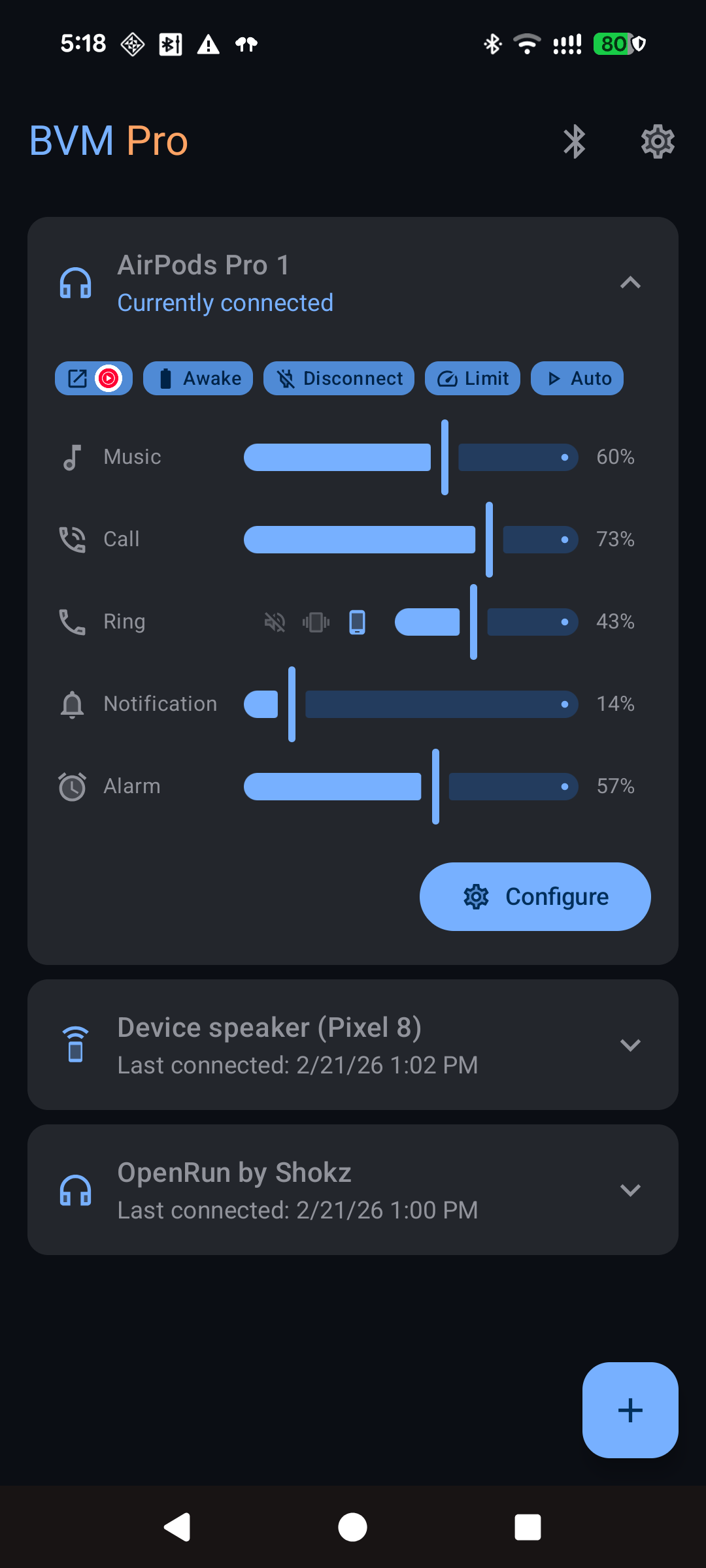 Screenshot 2 of BlueMusic — opens full size