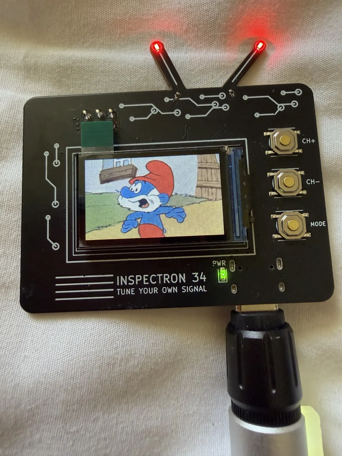 Inspectron sao dc34, from the project README