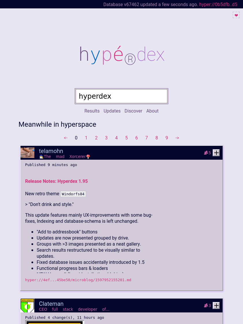 hyperdex screenshot