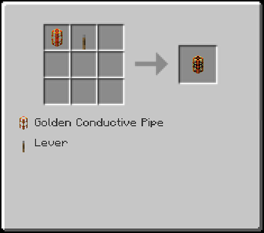 GoldenKinesisPipe Lever