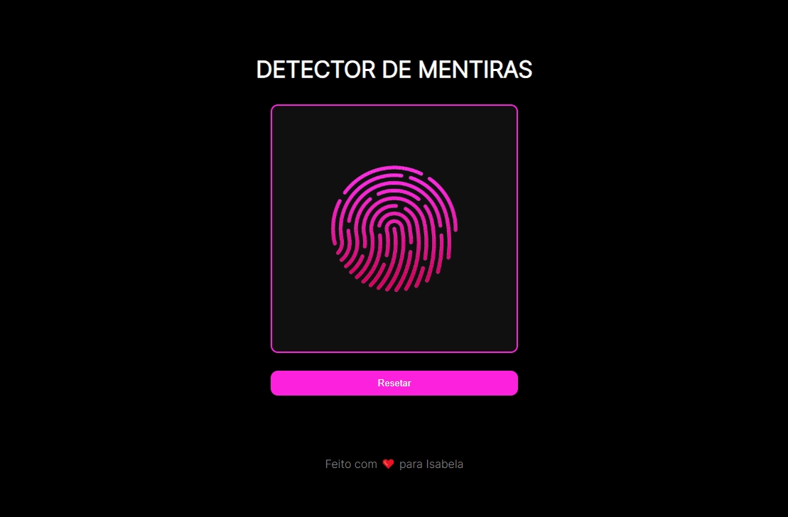 Detector de Mentira