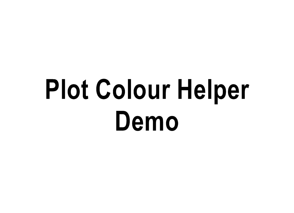 Plot Colour Helper demo