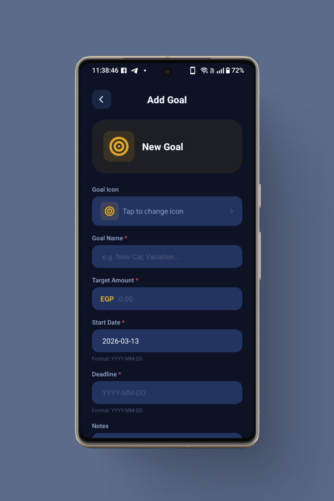 Add Goal