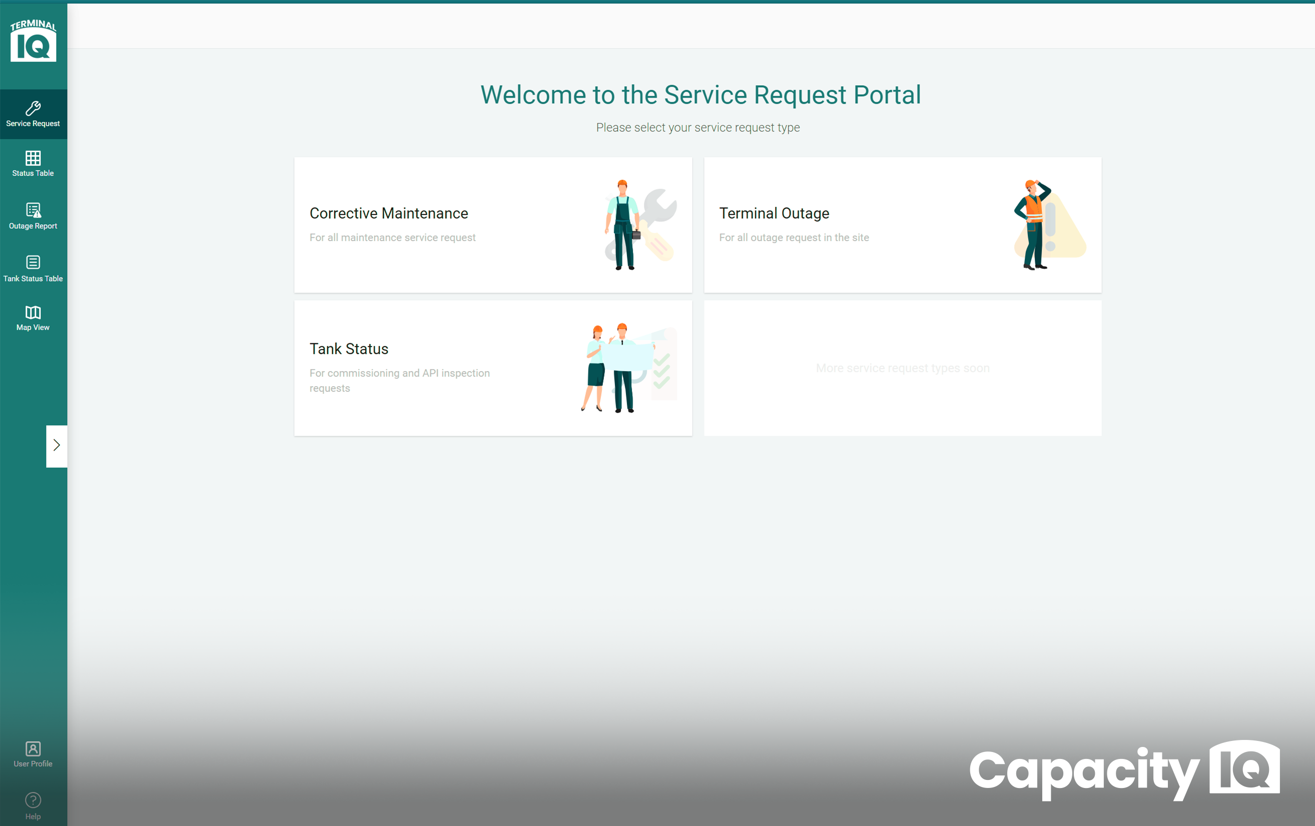 Service Request Portal