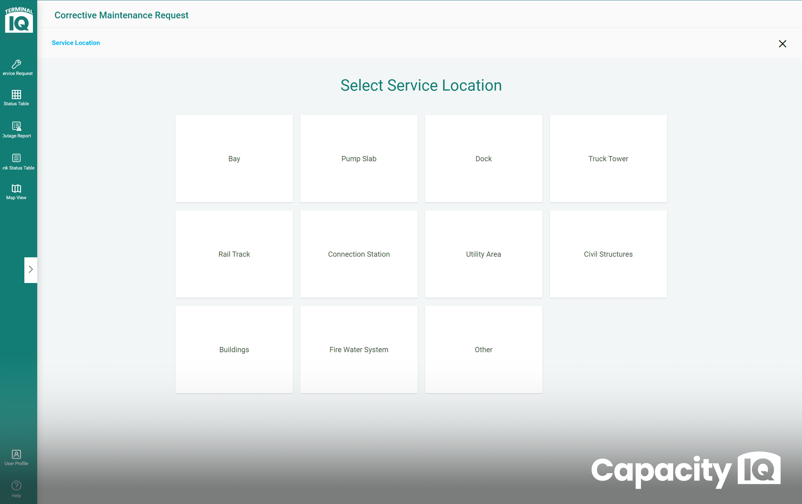 Service Location Selection