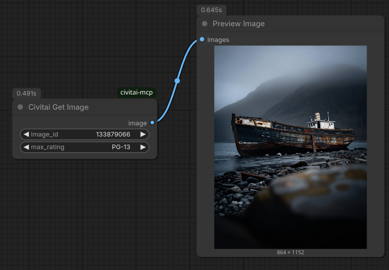 Get Image workflow example