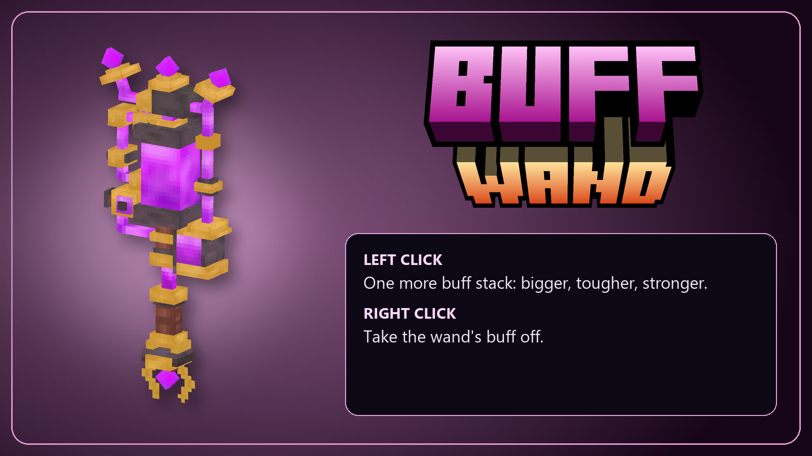 Buff Wand